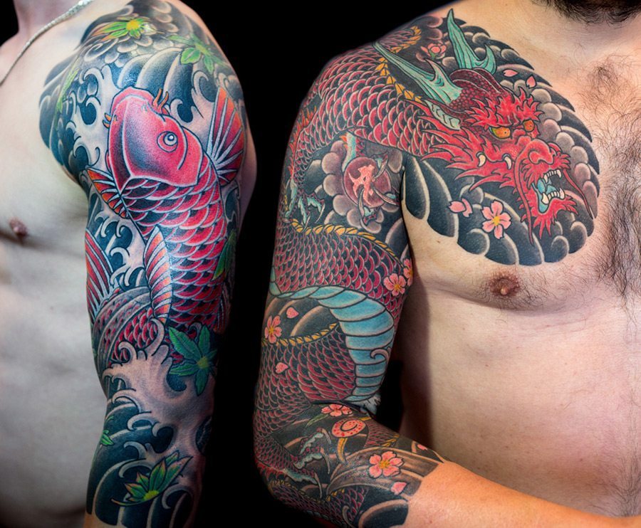 Irezumi Tattoos Sydney - Japanese Irezumi Sleeve Tattoos