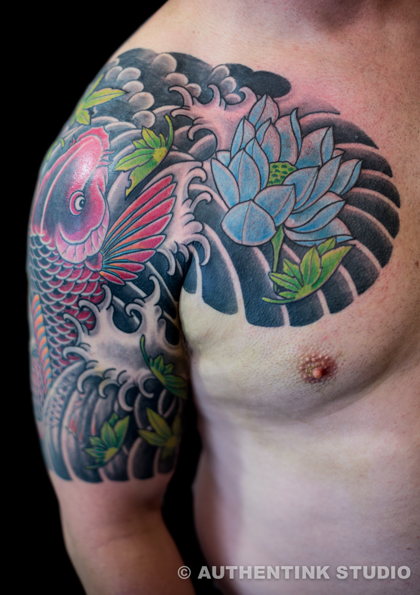 Kirin Japanese tattoo Wallpaper | Spoonflower