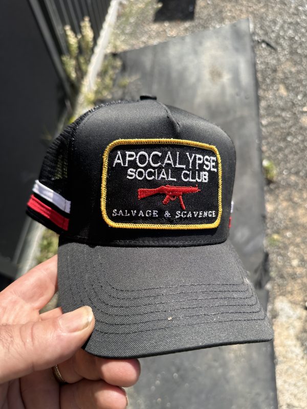 Apocalypse Social Club Embroidered Cap - SCOUTS SABOTAGE - Image 2